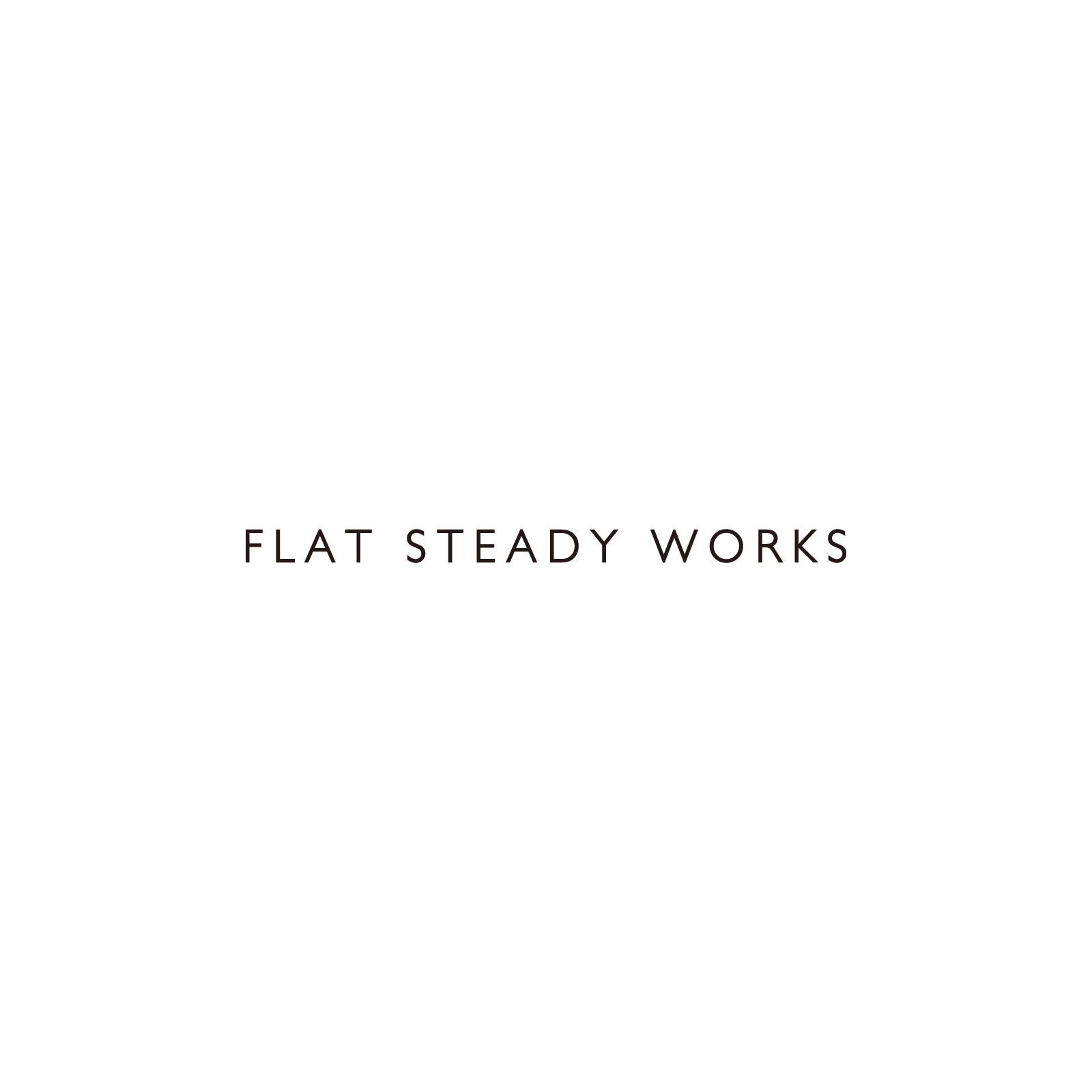 FLAT STEADY WORKS ロゴ 1