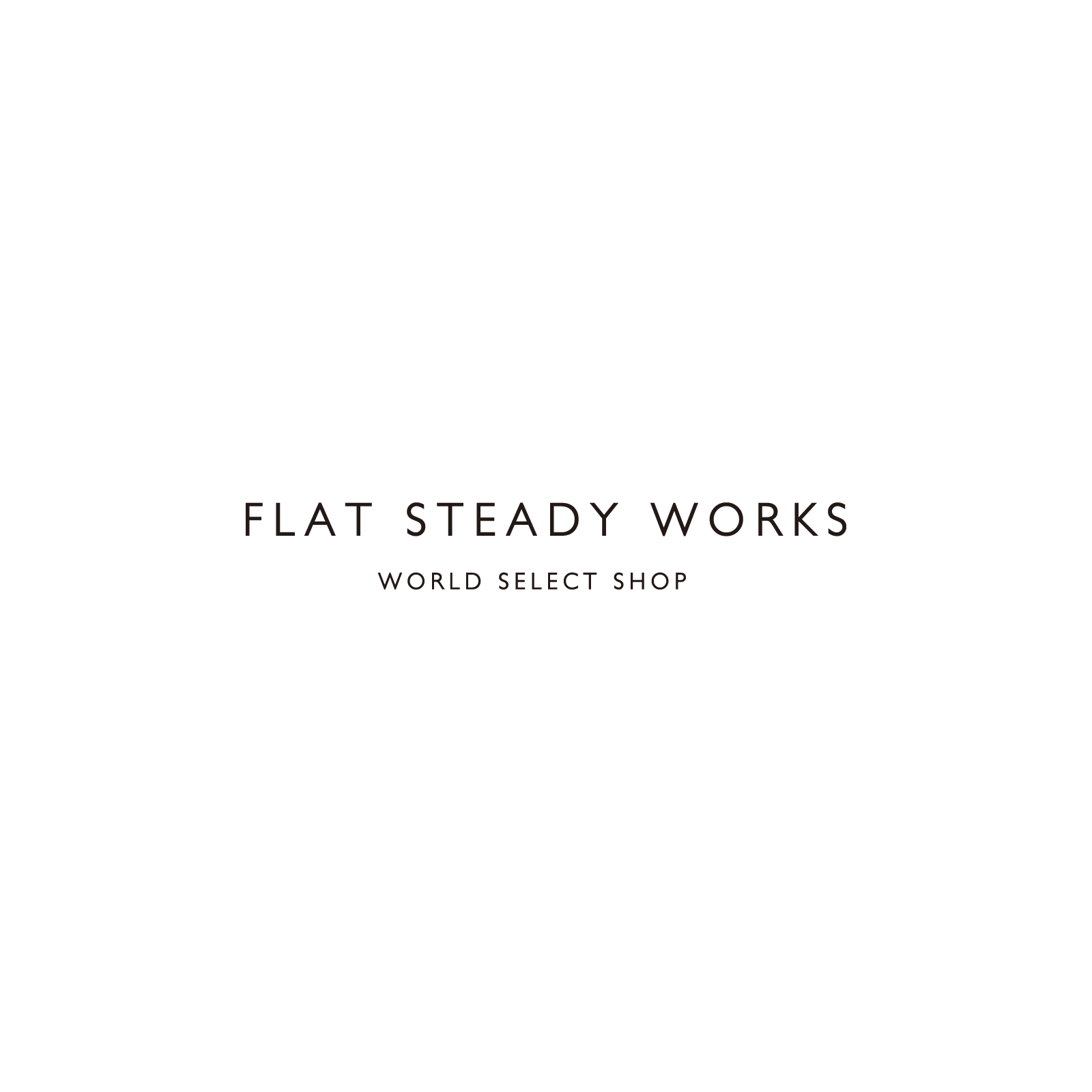 FLAT STEADY WORKS ロゴ 2