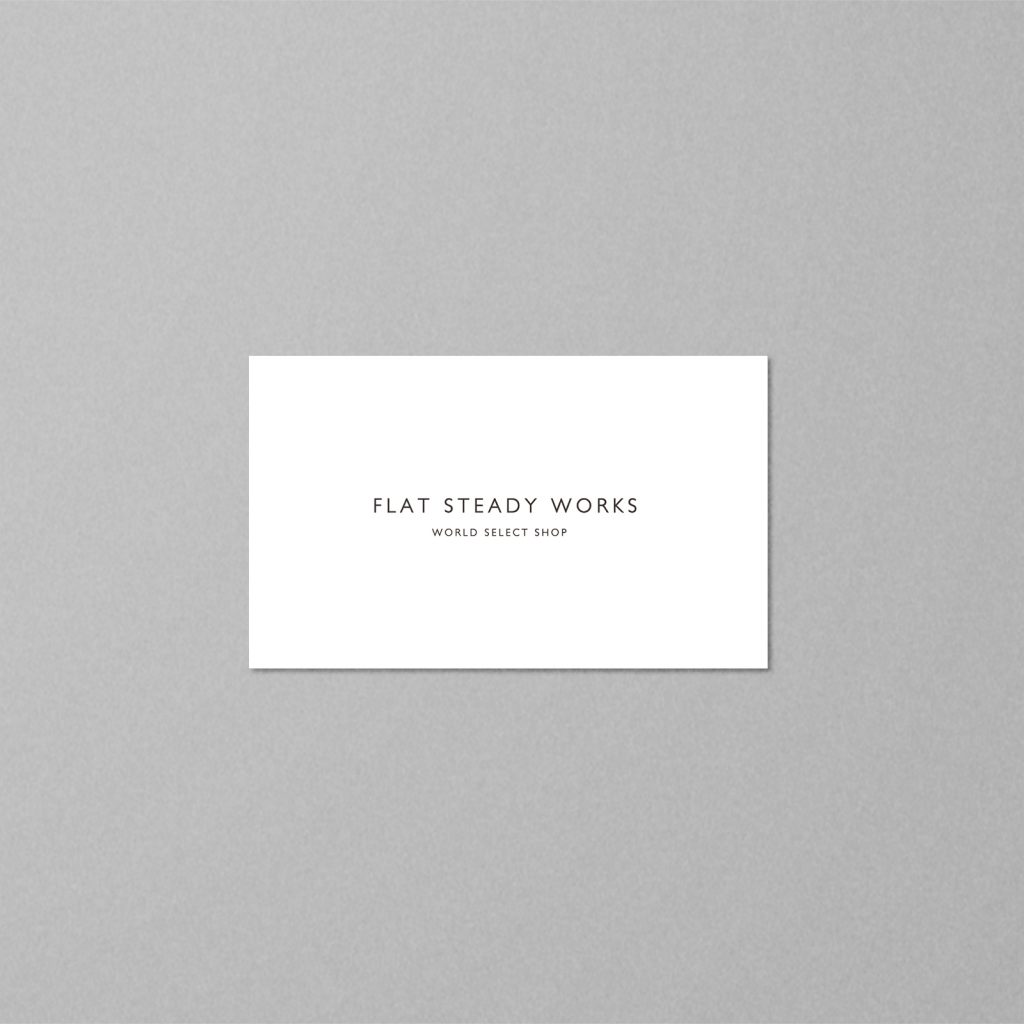 FLAT STEADY WORKS 名刺 2